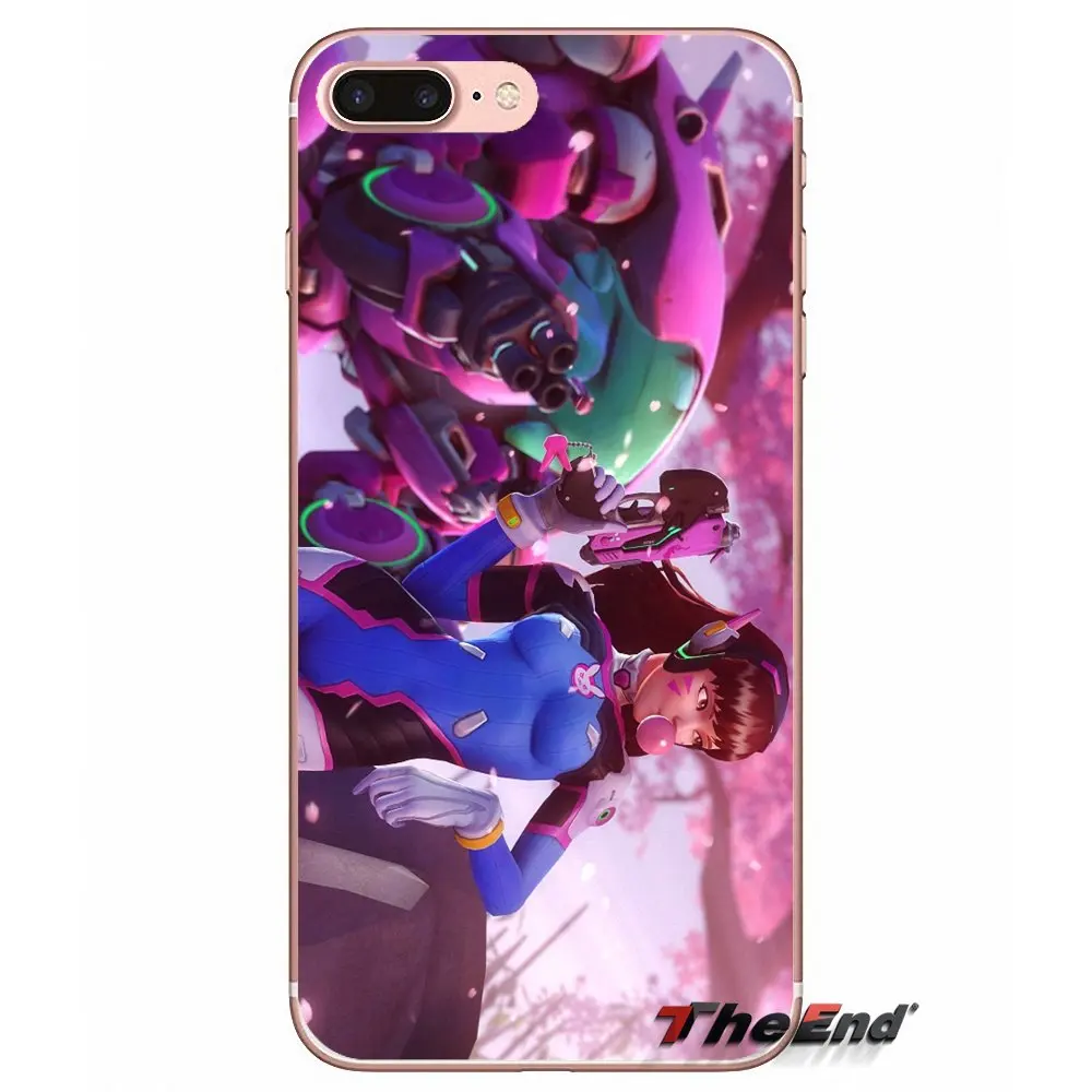 Для Xiaomi Redmi 4 3 3S Pro Mi3 Mi4 Mi4i Mi4C Mi5 Mi5S Mi Max Note 2 OVERWATCH D. va TPU силиконовый чехол для телефона