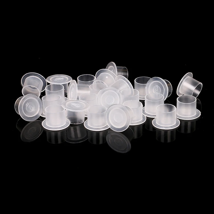 

1000pcs White Plastic Tatoo Color Ink Mug Mini Small Tattoos Cups For Tattoo Ink Tattooing Accesories Supplies Direct Selling
