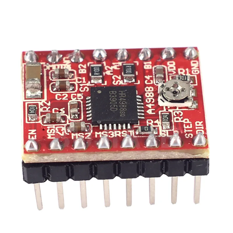 

Reprap Stepper Driver A4988 Stepper Motor Driver Module for CNC Laser Engraver Cutter