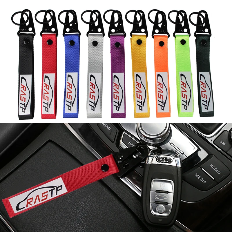 RASTP-Racing стильные подарки брелок для ключей мотоциклов скутеры из нержавеющей