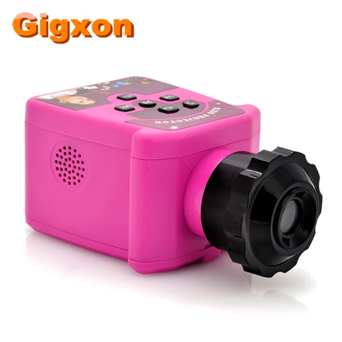 2017 Дети проектор мини портативный для узнать исследование мультфильм |