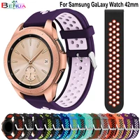 watch strap for samsung gear s2 classic 732 silicone for samsung galaxy watch 42mm for huami amazfit bip bip u 20mm wristband