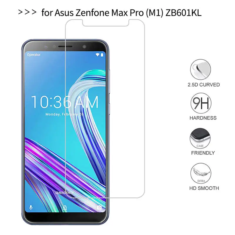 Закаленное стекло ASUS Zenfone Max Pro M1 ZB602KL защитная пленка для экрана ZB 602KL X00TD