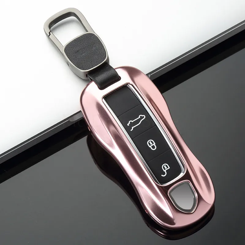 Чехол для ключей Porsche Remote Key Shell 2018 Cayenne Boxster Cayman Macan 911 2017 Panamera | Автомобили и