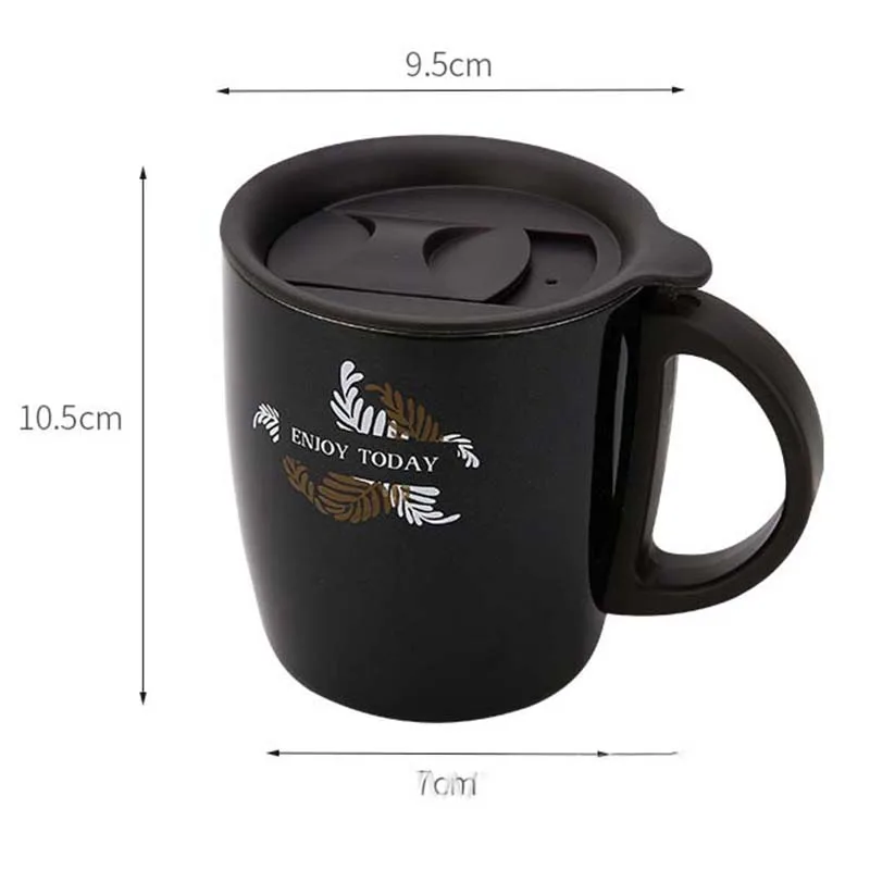 2 Упаковка нержавеющая сталь изоляционная кружка Континентальная молочная