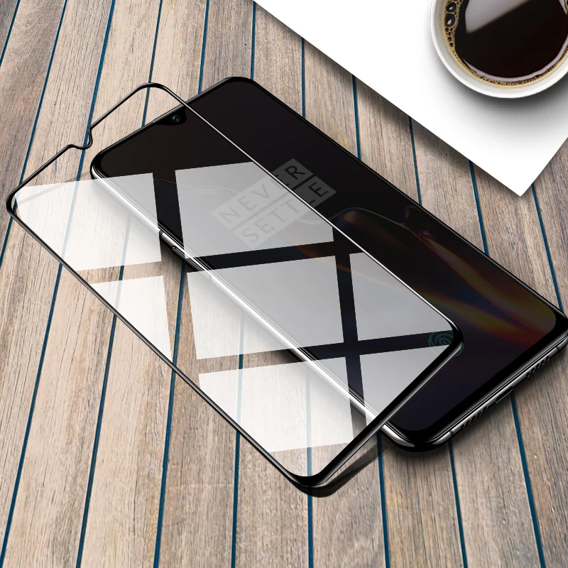 CHYI стекло с закругленными краями для Oneplus 6 T полностью клеящееся покрытие 1 +