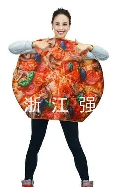Слоновая кость Funny Hamburger Fruits Costume Carnival Party Role Play Halloween Cosplay Cute Stale Banana Costumes Adult Cake Jumpsuit - Цвет: Слоновая кость