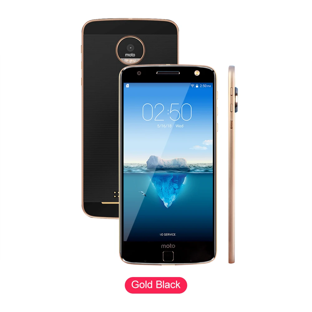 Оригинальный Motorola MOTO Z XT1650 05 Snapdragon 820 5 дюймов 2560X1440 2 К 4G B Оперативная память 6