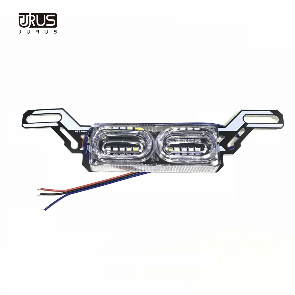 JURUS Led мотоциклетный движущийся задний фонарь дневная остановка хода тормоза