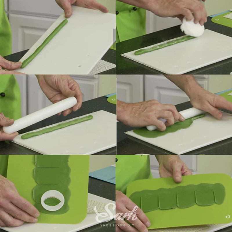 Доска для в форме стебля цветов инструмент изготовления помадки формы украшения