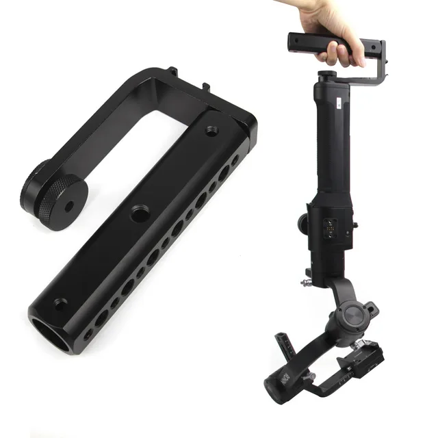 Ручка из алюминиевого сплава с перевернутой ручкой для DJI Ronin-S ручной карданный