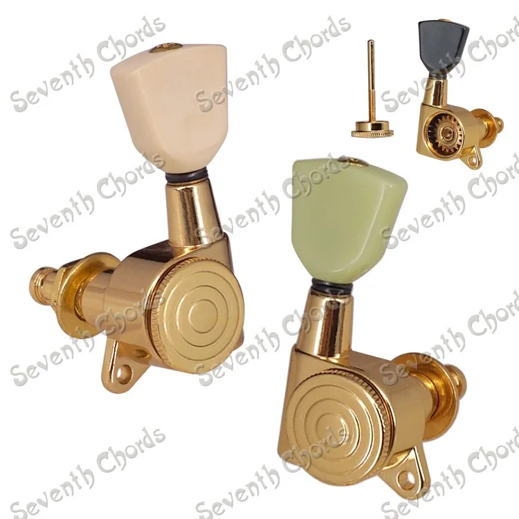 Набор из 6 предметов Нефритовая зеленая ретро трапециевидная кнопка