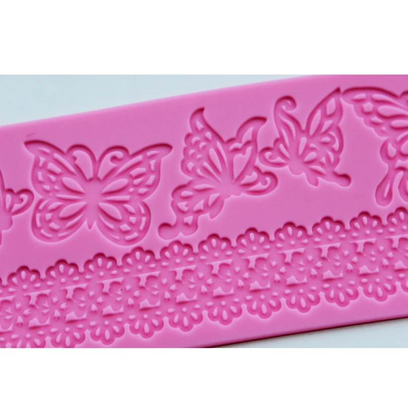 Форма для торта бабочки кружевные коврики силиконовая форма украшения свадебные