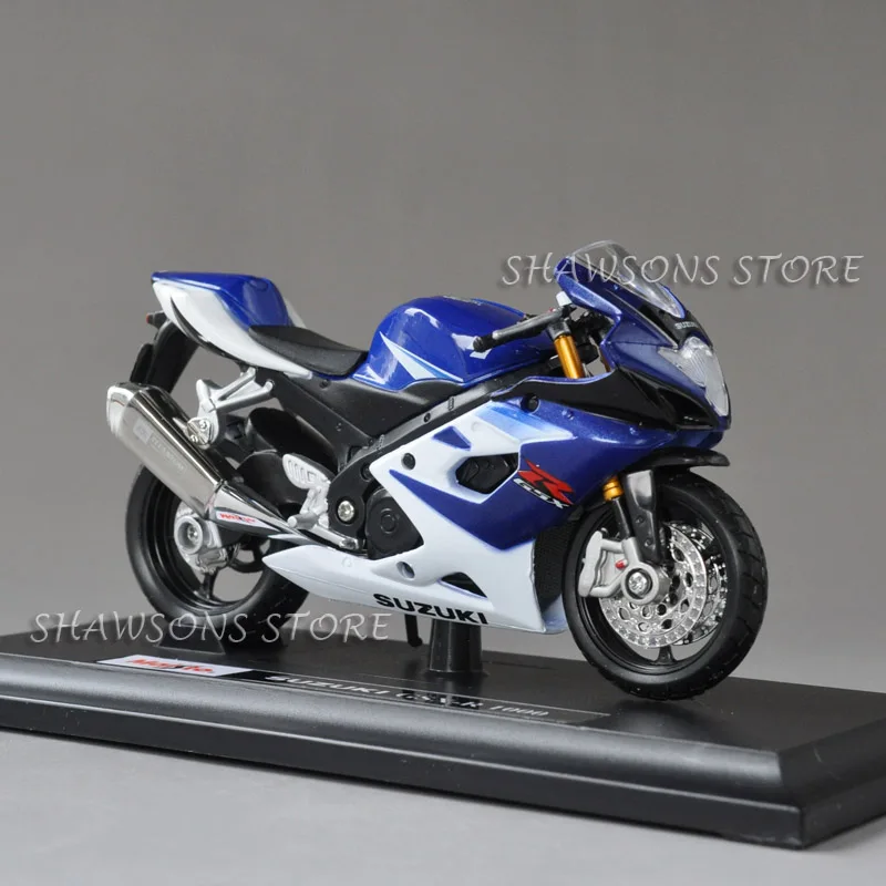 Литые игрушечные модели Maisto 1:18 Suzuki GSX-R 1000 спортивный велосипед миниатюрный мотоцикл Реплика