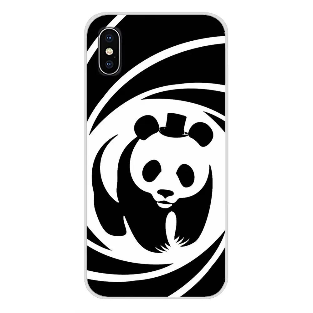 Аксессуары чехлы для телефонов с милой пандой китайские Huawei Mate Honor 4C 5C 5X 6X 7 7A 7C 8 9 10