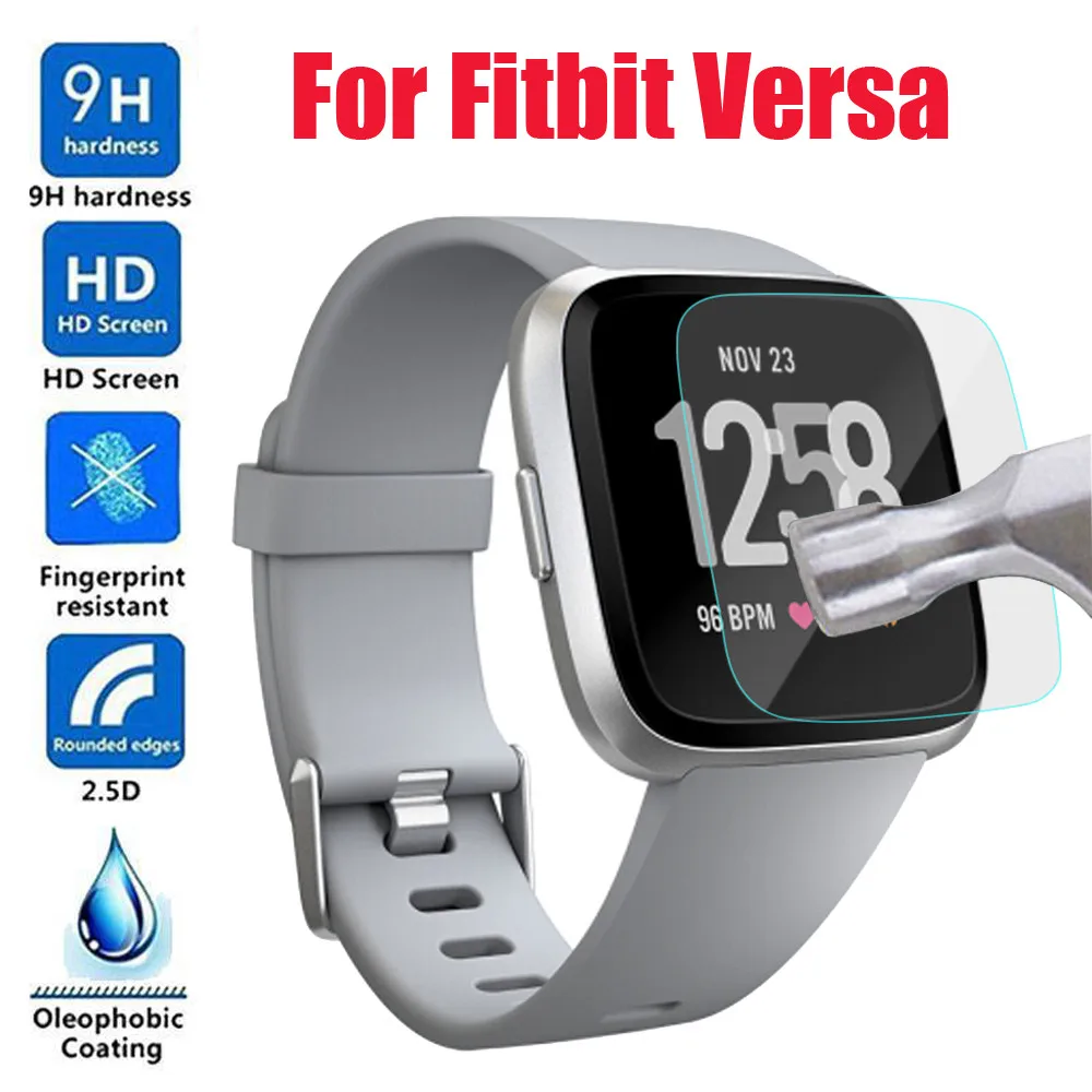 Защитная пленка для экрана из закаленного стекла Fitbit Versa защитное стекло