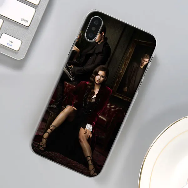 Дневники вампира чехол для телефона для Apple iPhone X XR 7 8 Plus 6 6s Plus XS MAX 11 Pro Max SE чехол для телефона Coque - Цвет: 04