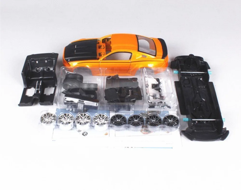 Сборка гоночного автомобиля Maisto 1:24 2014 Ford Mustang Street комплекты моделей для