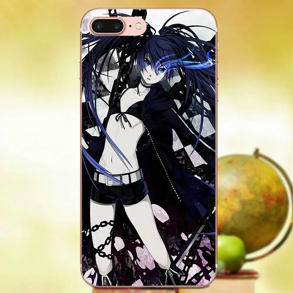 Black Rock Shooter Hatsune Miku For Moto G G2 G3 G4 G5 HTC 530 626 628 630 816 820 One A9 M7 M8 M9 M10 E9 Plus U11 | Мобильные