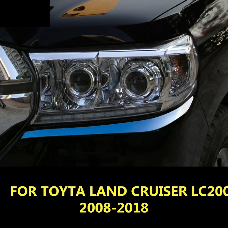 Передняя фара для автомобиля TOYTA LAND CRUISER LC200 2008 2018 аксессуары бровей веки