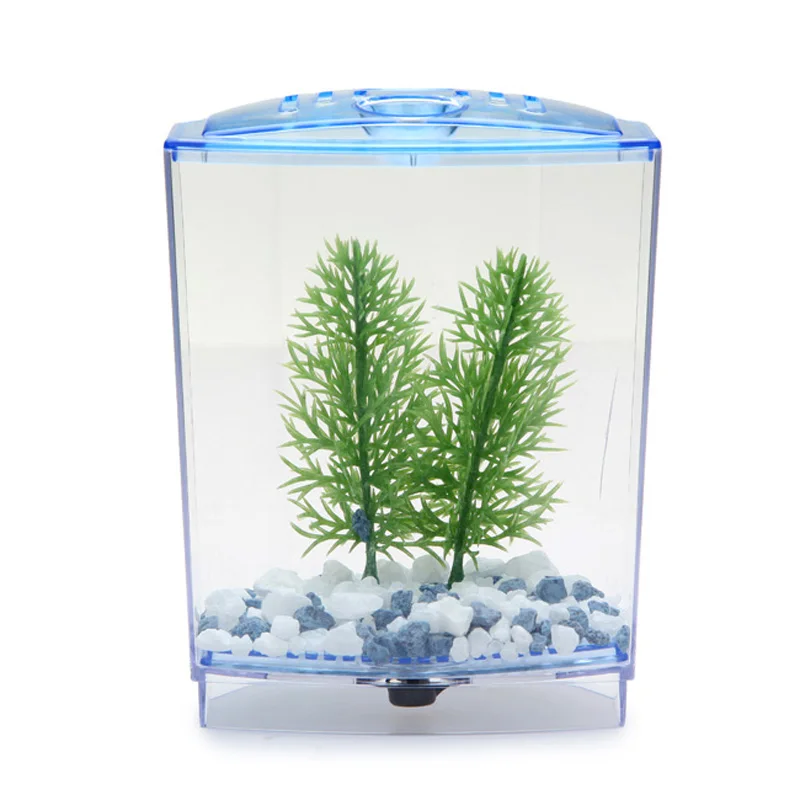 Arcylic Betta Guppy детская маленькая рыба разделение рыбы лук аквариум разведения