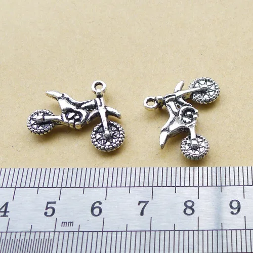 10 шт./лот 13 мм * 23 Diy ювелирные изделия аксессуар античное серебряное покрытие
