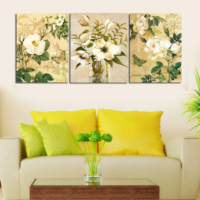 Современные краски на холсте цветы домашний декор по номерам модные настенные