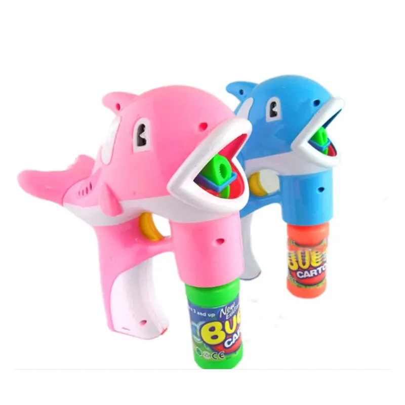 Автоматический пузырьковый пистолет для дельфинов Два Смешанных волоса с 2