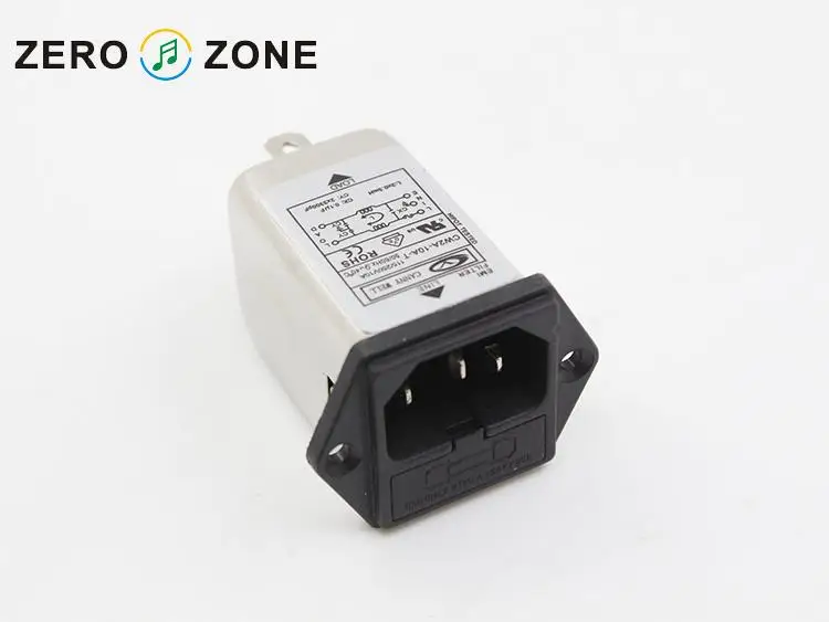 GZLOZONE CANNY WELL EMI фильтр источника питания CW2A 10A T с страховым переключателем|filter