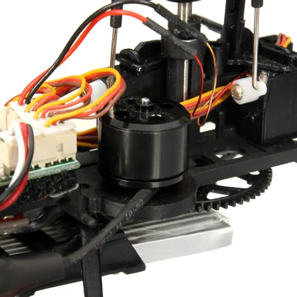 XK K110 Blast 6CH бесщеточный 3D6G система RC вертолет BNF с батареей 4 шт