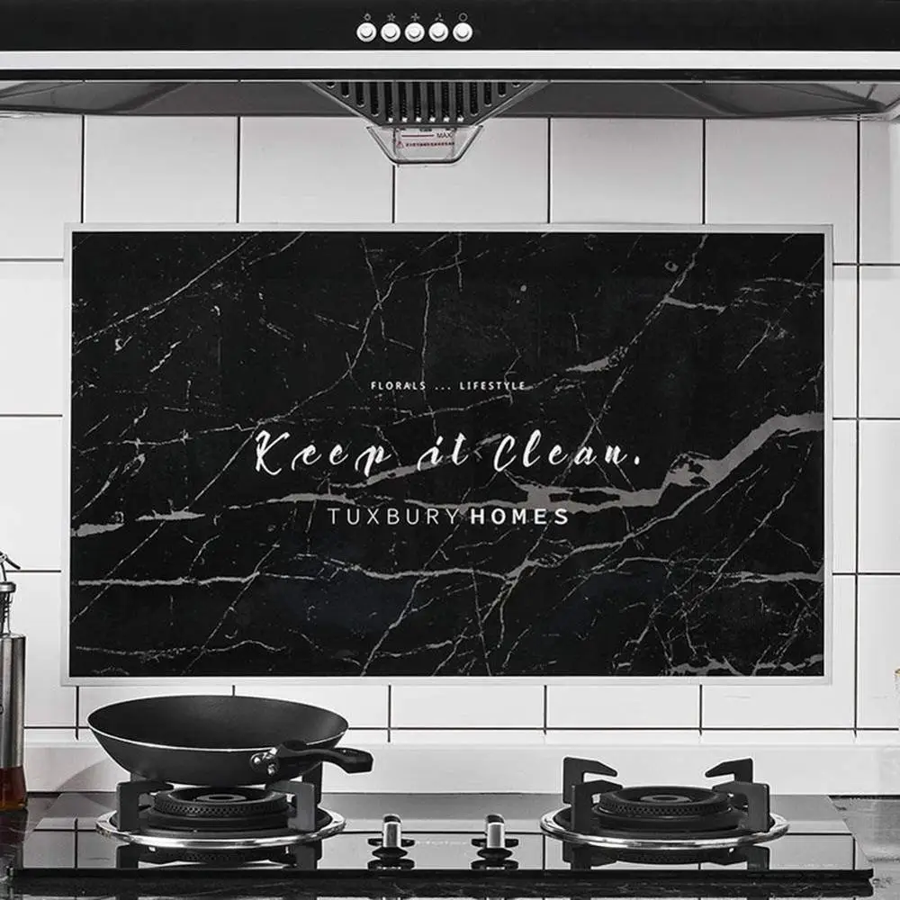 Наклейки для кухонных обоев самоклеющиеся высокотемпературные маслостойкие