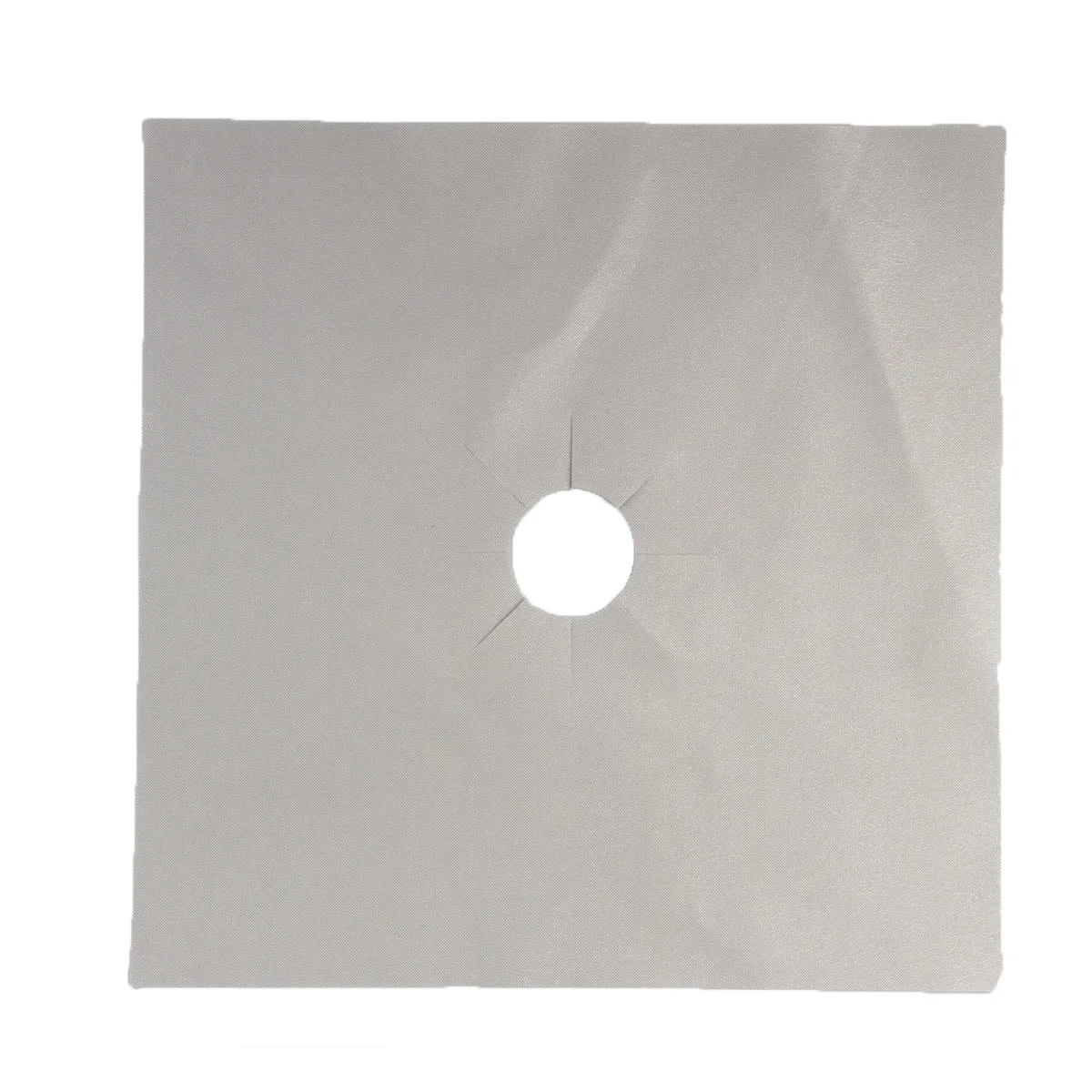 Silver 2pcs/set Gas-stove-cover Reusable Oil Pollution Protection Gas Stove Burner Cooking Protectors Cover Liner Clean Mat Plate - Цвет: Silver