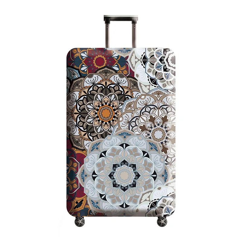 A Luggage Cover Новые защитные чехлы для багажа, эластичный Чехол для багажа от 18 до 32 дюймов, чехол для тележки, чехол, пылезащитный чехол, аксессуары для путешествий - Цвет: A Luggage Cover