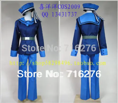 Модный костюм для косплея в стиле Kis Axis Power Hetalia (APH) норвежском любой размер|cosplay