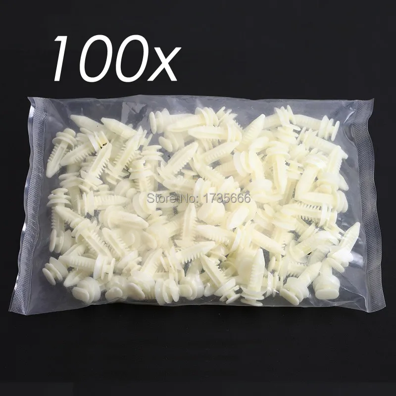 

100x Door Trim Panel Clip Retainer 15545202 For Trucks 1988-On For Chevy Pickup Silverado 1500