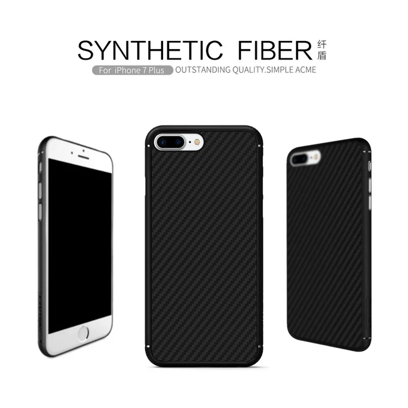 For Apple Iphone 7 plus 6 6s iphone7 iphone6 case NILLKIN synthetic fiber phone Ultra Thin Hard Back Cover | Мобильные телефоны и