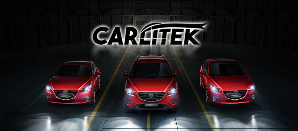 CARLitek Автомобильная фара светодиодная 9005 hb 3 9006 hb 4 Автомобильная Левая Правая боковая фара лампа для универсальных автомобилей 12 v 24 v 6000 k 10000lm
