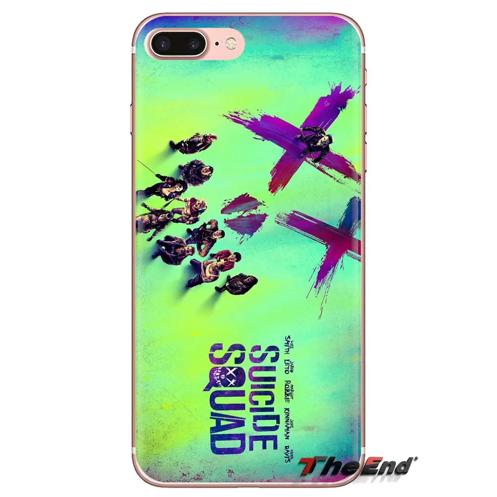 For Oneplus 3T 5T 6T Nokia 2 3 5 6 8 9 230 3310 2.1 3.1 5.1 7 Plus 2017 2018 Silicone Case Cover Harley Quinn Suicide Squad logo |