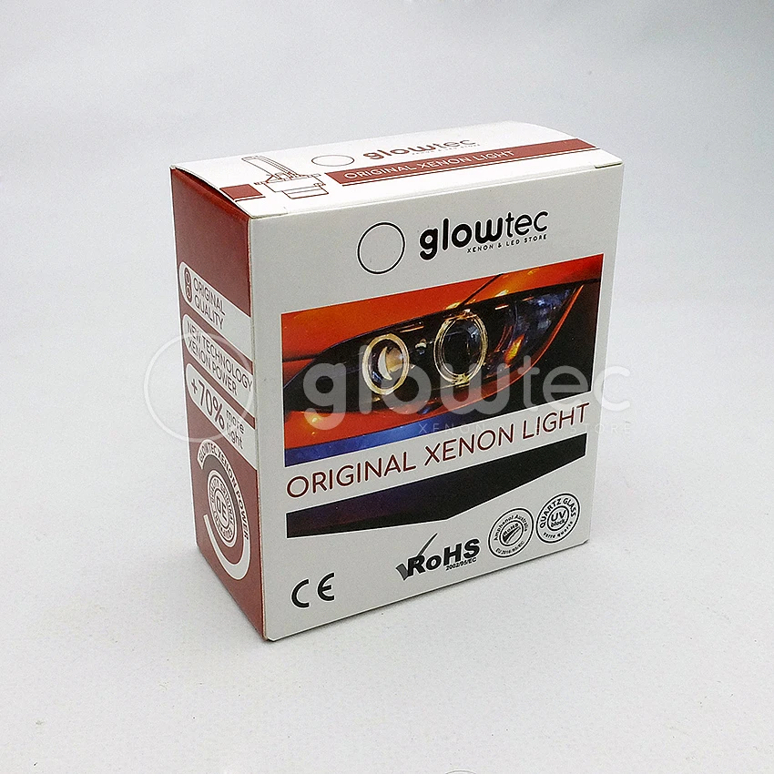Ксеноновая лампа GLOWTEC 1 шт. D2S HID 35 Вт супер яркость и более длительный срок службы