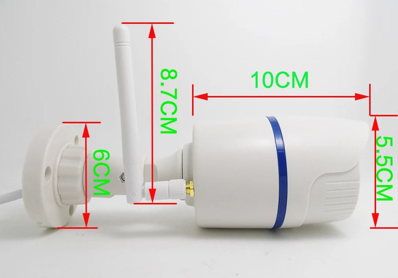 Ip-камера 720p wifi cctv система безопасности Водонепроницаемая беспроводная