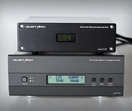 Gustard DAC-X12 ЦАП ES9018 оптический/коаксиальный/XMOS USB асинхронный 384 кГц DSD64/128 |