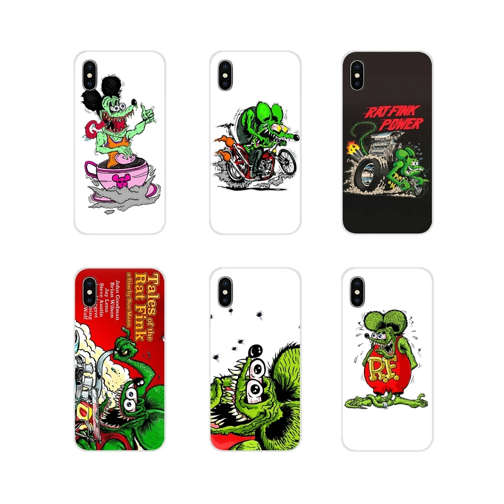 Аксессуары чехлы для телефонов Tales of the Rat Fink Samsung Galaxy S4 S5 MINI S6 S7 edge S8 S9 S10 Plus Note 3 4 5 8 9 |