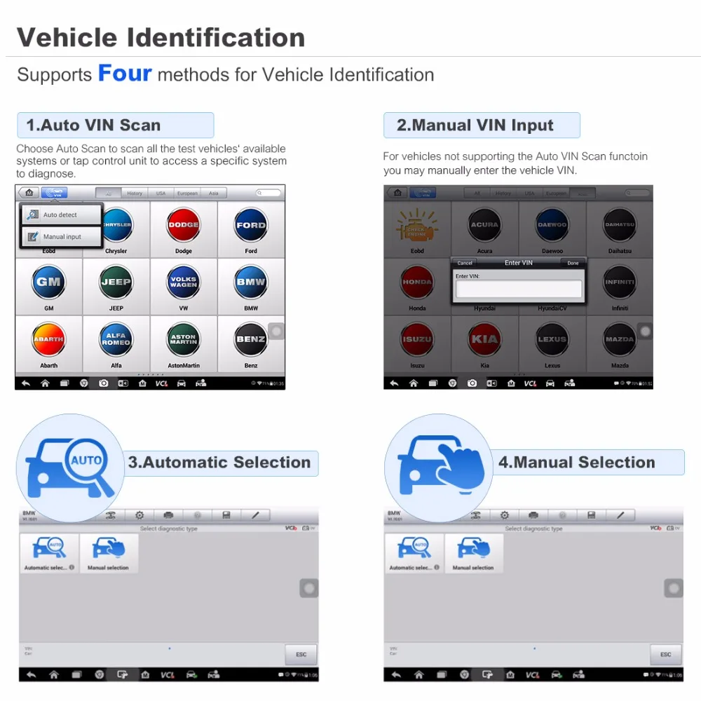 Autel MK808BT OBD2 автомобильный сканер диагностический инструмент для Renault Opel Volvo BMW VW SAAB