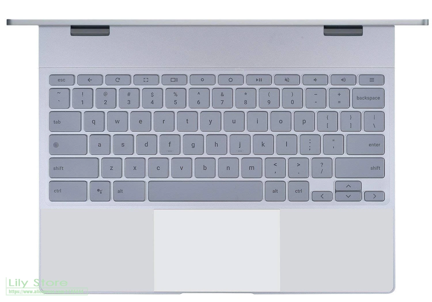 Для 12 3 &quotGoogle Pixelbook Chromebook силиконовый чехол для клавиатуры skin Protetor Touch-screen book Chrome US