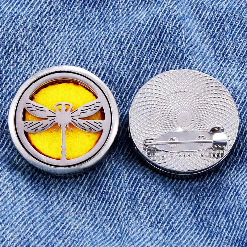 Брошь в форме стрекозы для женщин и модные аксессуары украшения ароматерапии |