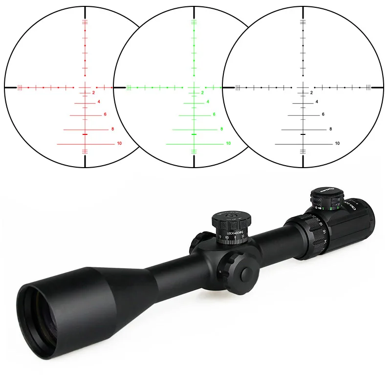 

Тактический 6-24x50 коллиматор красный/зеленый мульти-подсветкой сетка rilflescope Охота для стрельбы gz10300