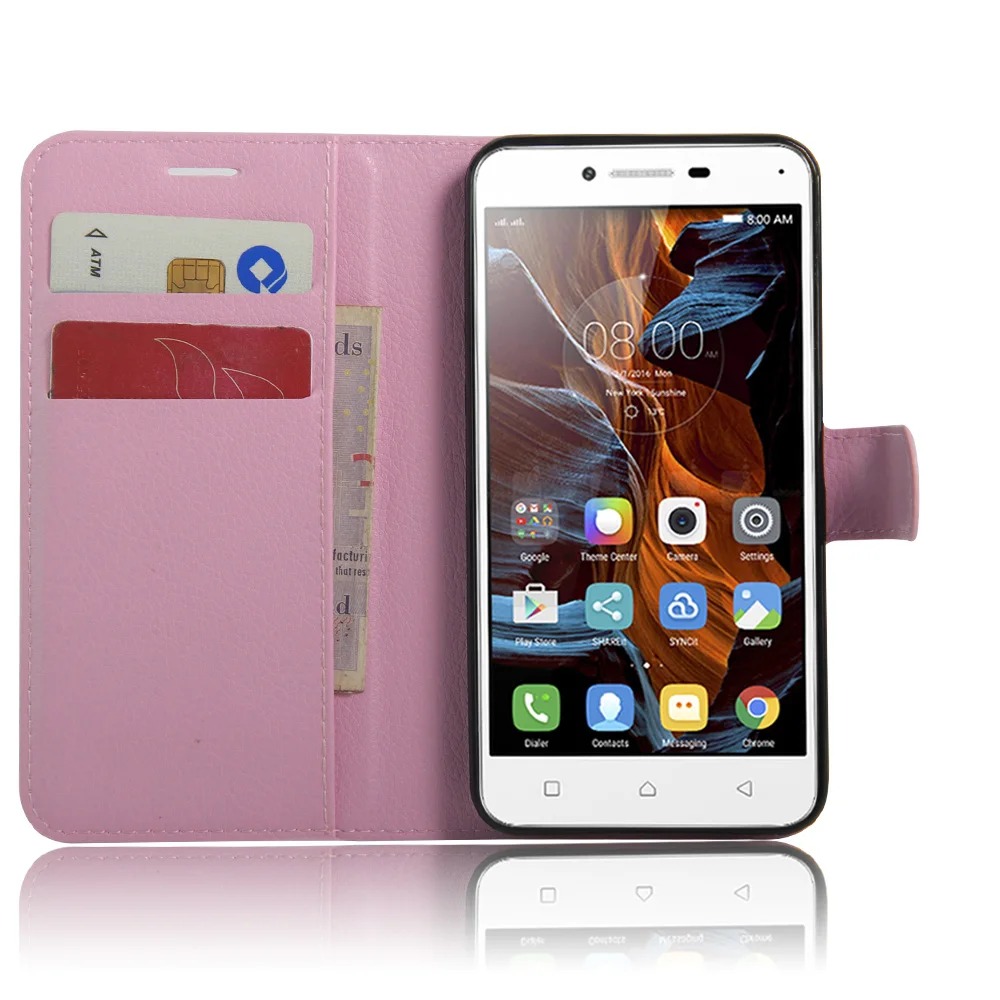 Lenovo K5 кошелек Чехол держатель для карт Телефон чехол s Для lenovo K5/K5 Plus из искусственной кожи чехол Защитный корпус