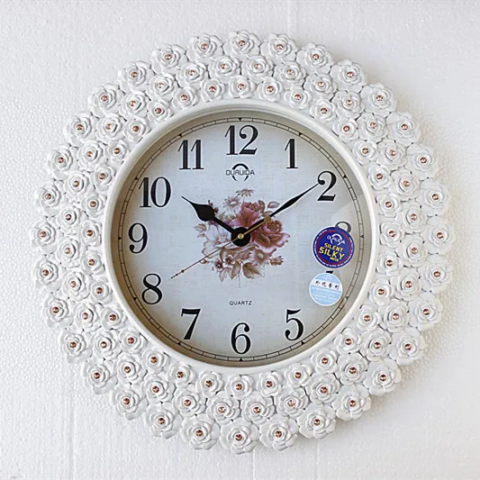 Ремесла искусства украшения дома большой европейский роскошный дом часы круглые