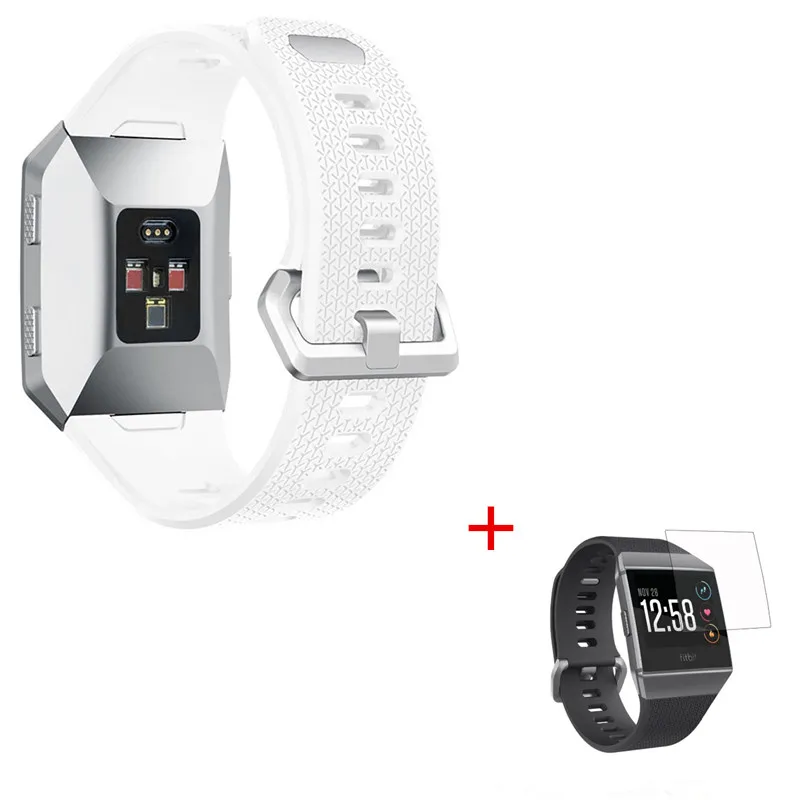 Силиконовый ремешок 2 в 1 Браслет для Fitbit ионный спортивные умные часы + ионная