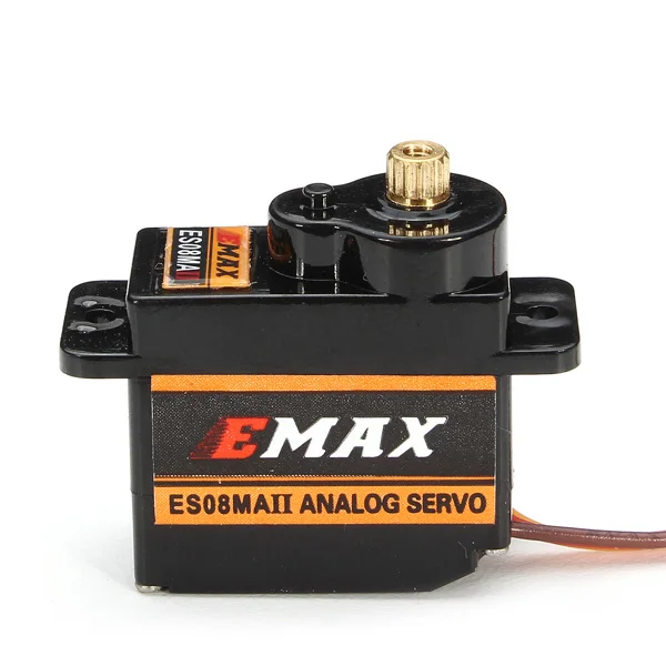 

10 шт. EMAX ES08MAII 12g мини металлическая Шестерня Аналоговый сервопривод для Rc Хобби Автомобиль Лодка Вертолет Самолет Rc робот запасные части